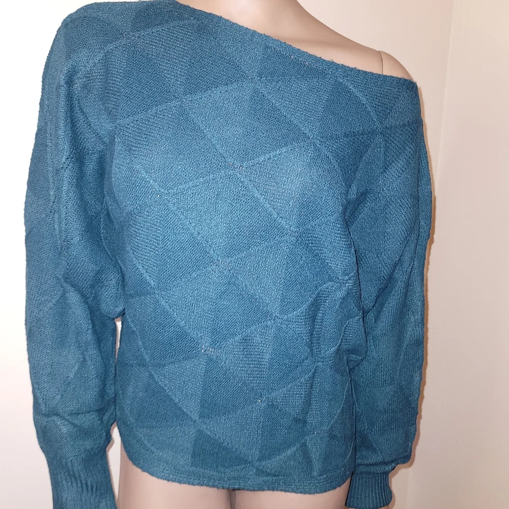 Shein Boatneck Sweater Woman's Size XL - Picture 7 of 10